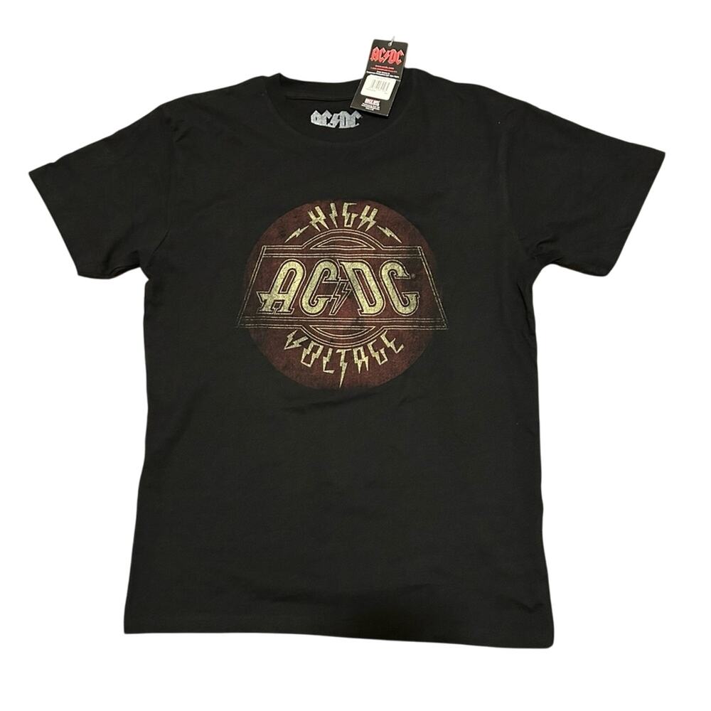 AC/DC Black Unisex Shirt Large